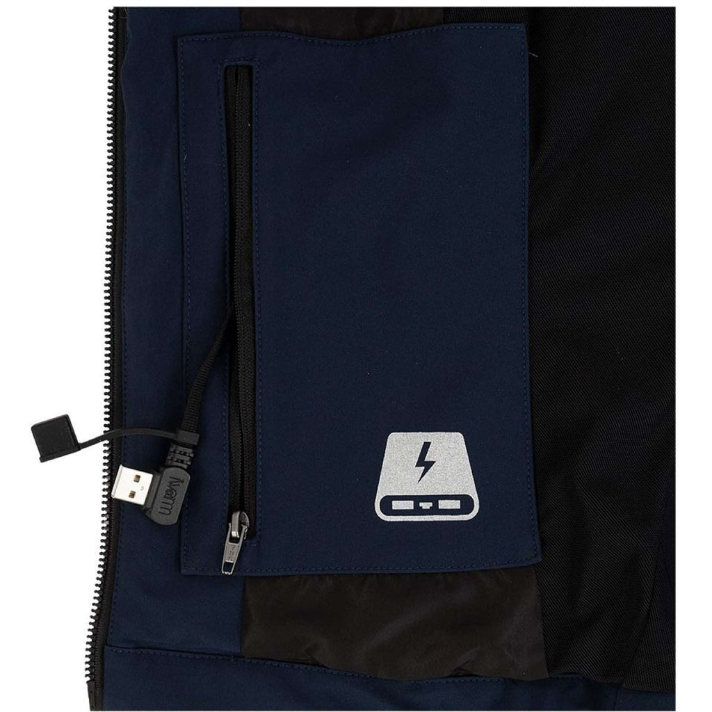 WHIS Heated Vest Softshell Coach Dark Navy
