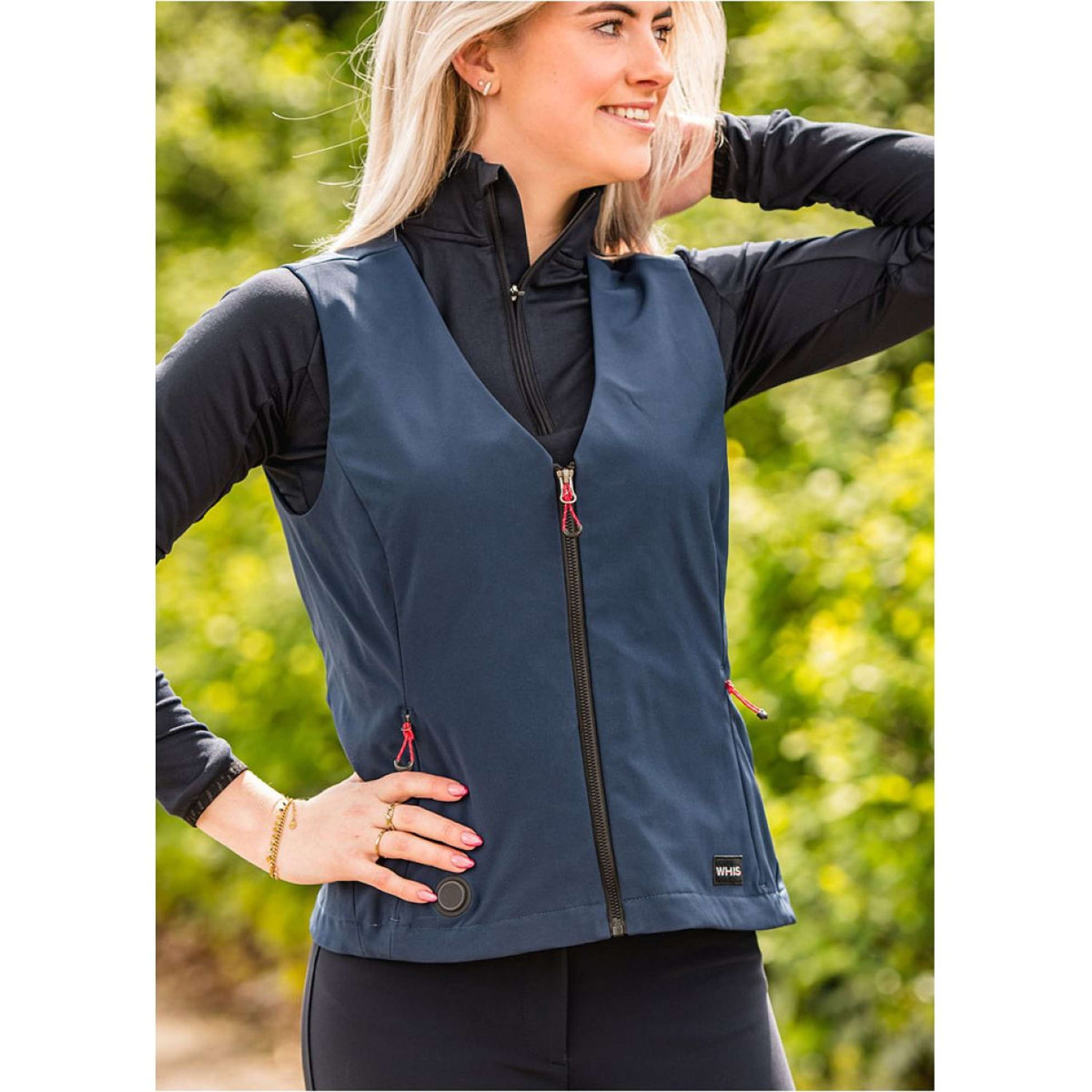 WHIS Heated Vest Softshell Coach Dark Navy WHIS Heated Vest Softshell Coach Dark Navy