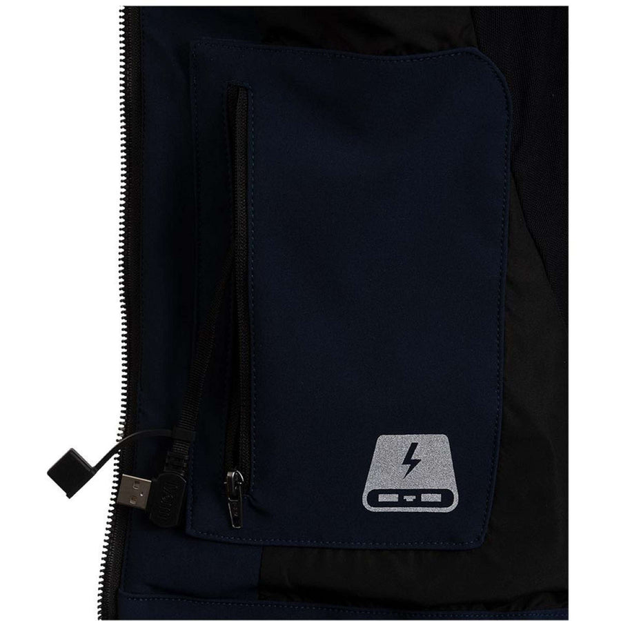 WHIS Heated Jacket Softshell Coach Dark Navy