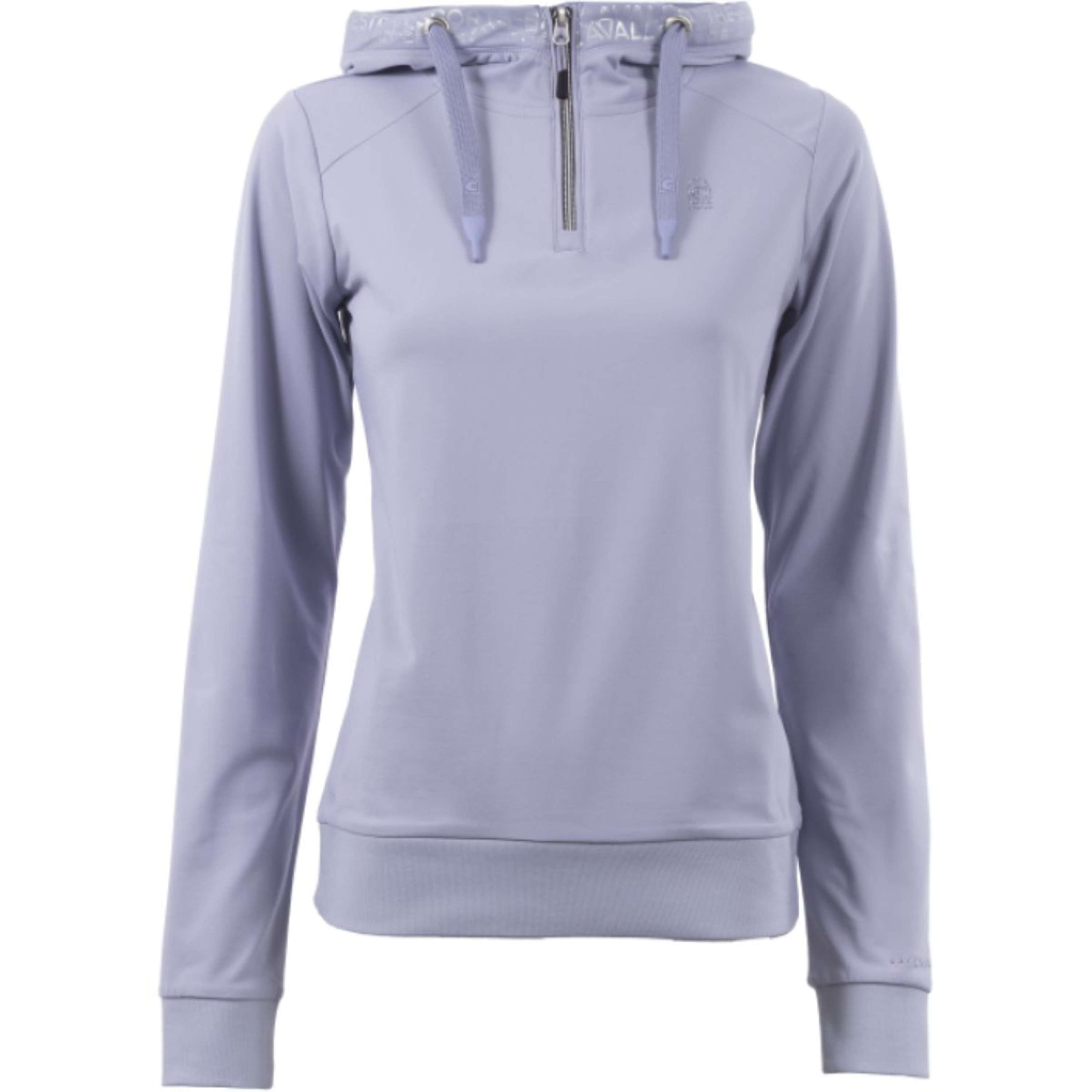 Cavallo Hoody Fae Sporty with Short Zip Women Blue Violet