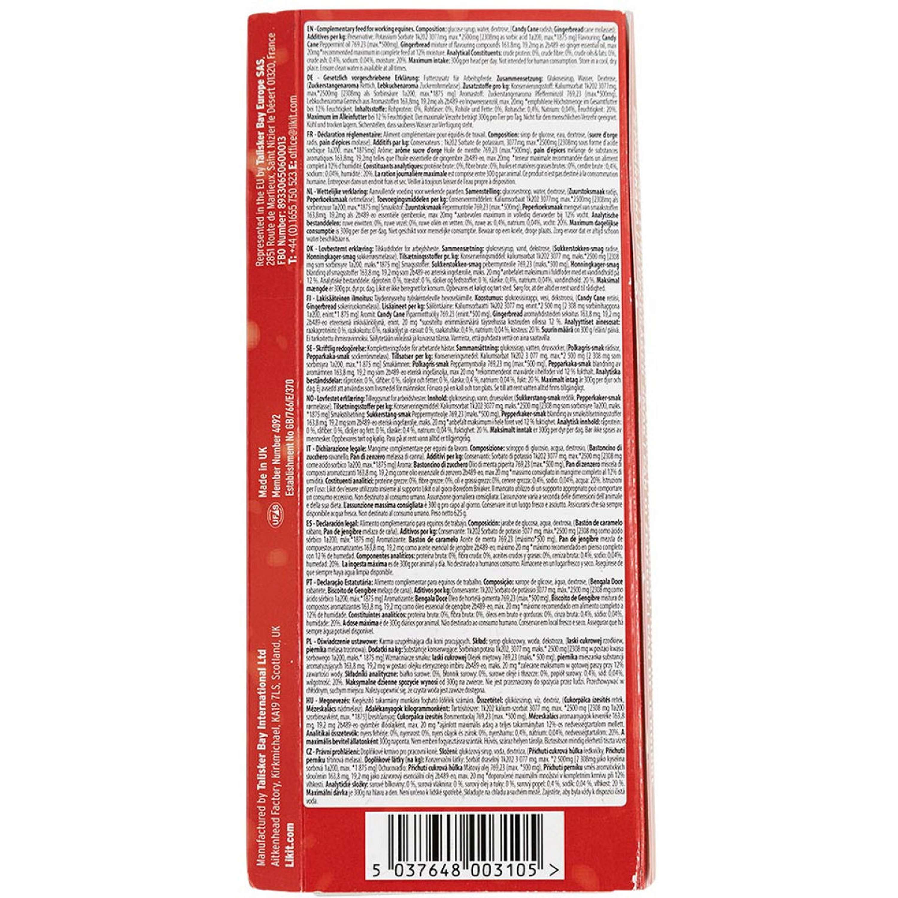Likit Horses Strips Treat Bar Giftpack Christmas