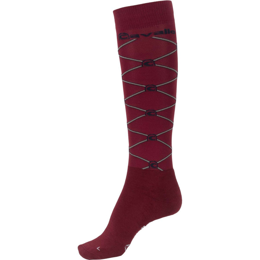 Cavallo Socks CavalSioux Dark red