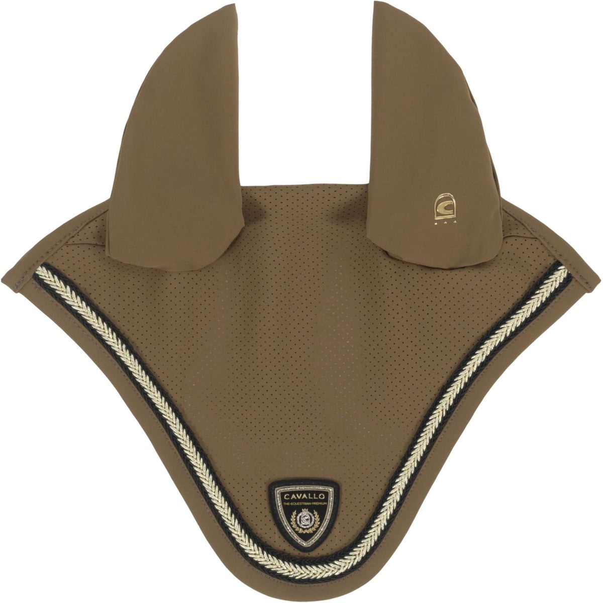 Cavallo Premium Capsule Ear Bonnet CavalLydia Dark Caramel