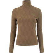 Cavallo Premium Capsule Turtleneck Sweater CavalLeela Dark Caramel