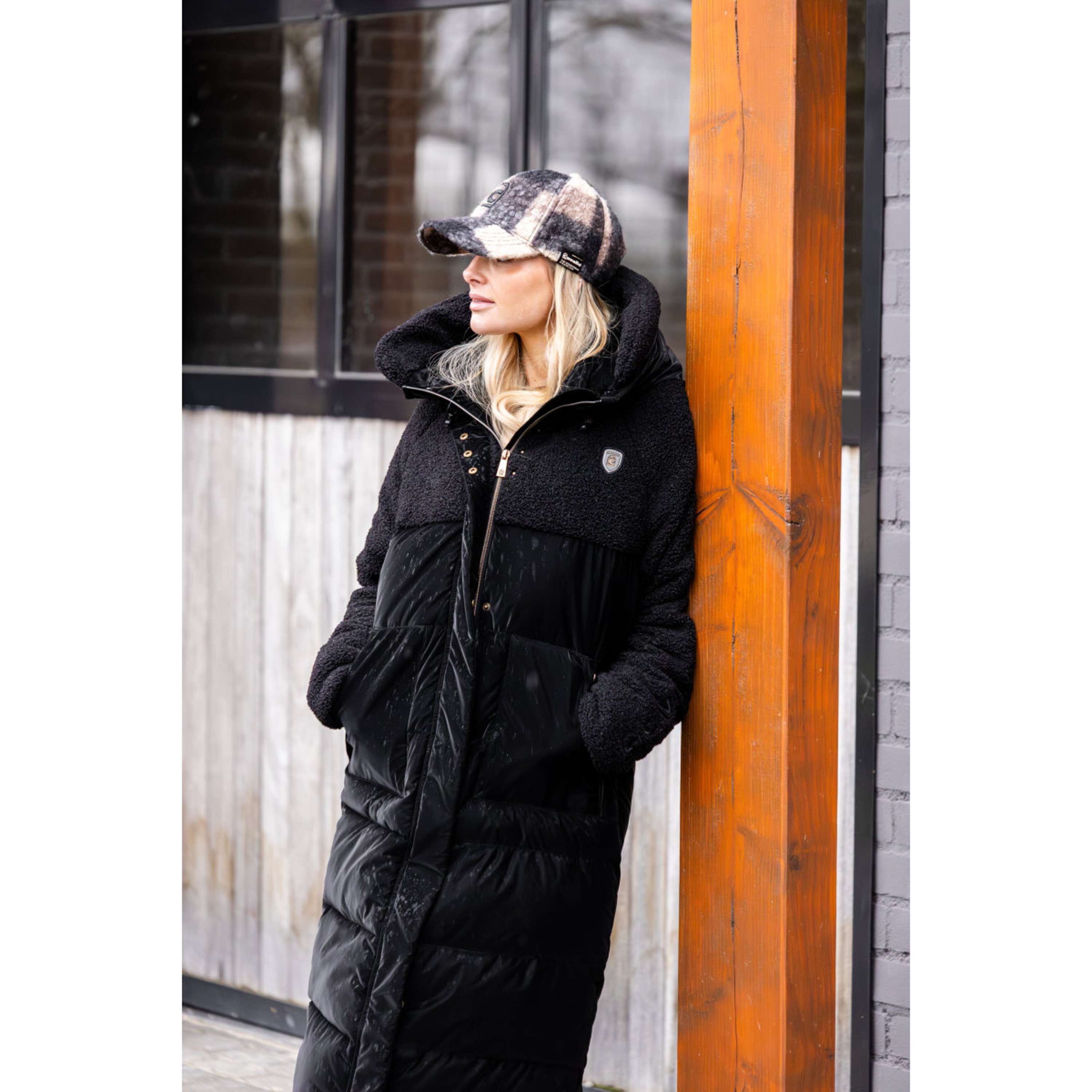 Cavallo Long Coat Cavallika Black