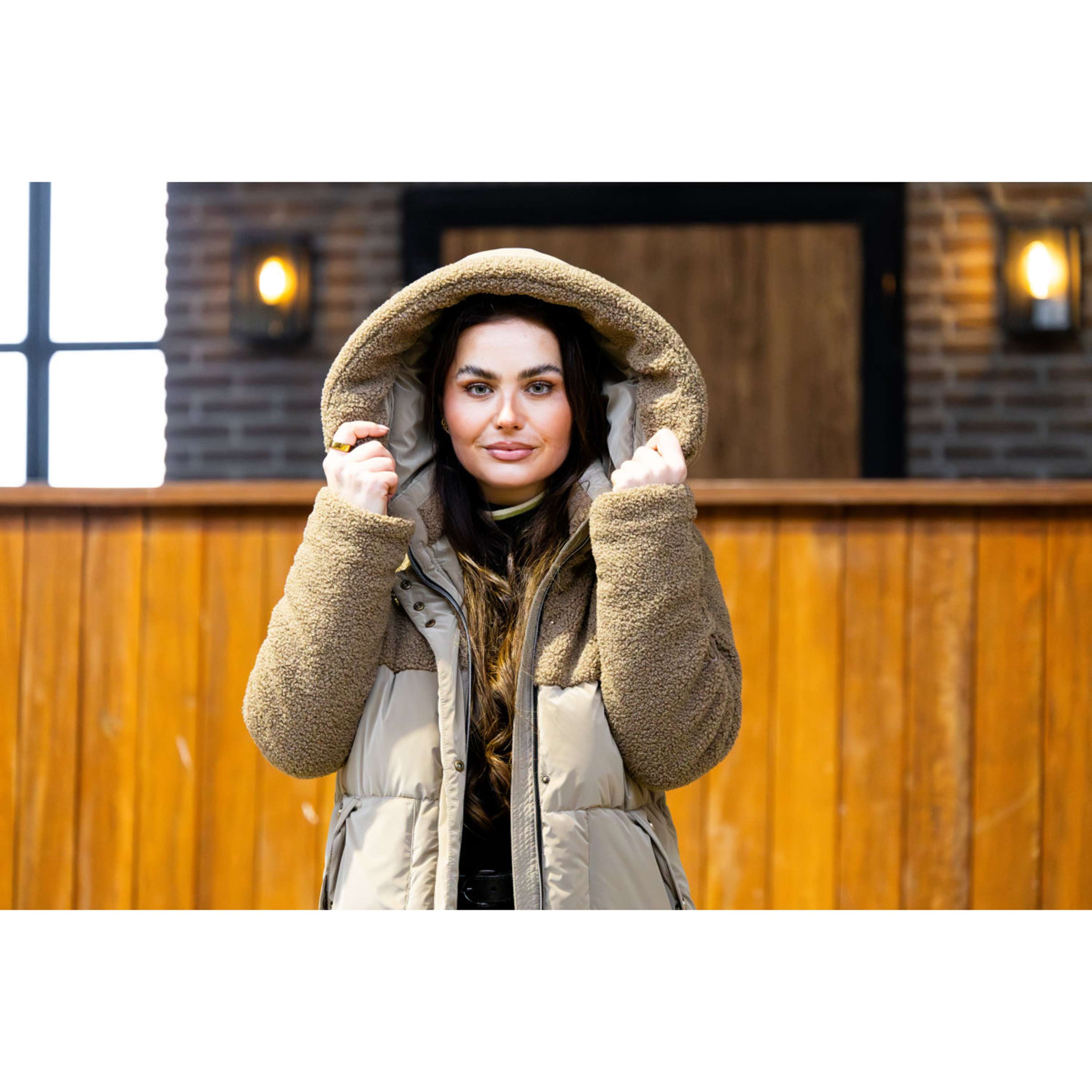 Cavallo Long Coat Cavallika Peanut
