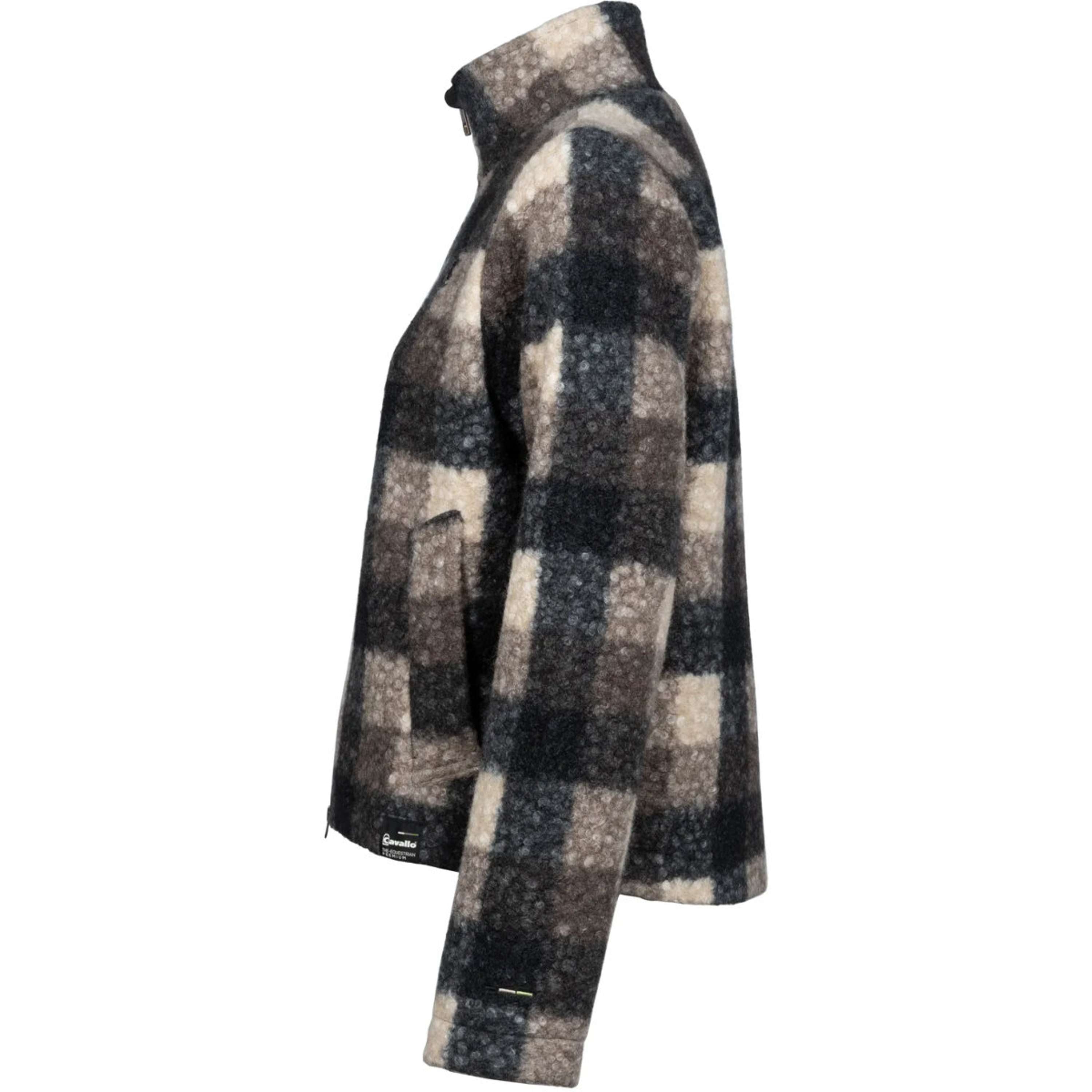 Cavallo Jacket Cavallumea Teddy Check