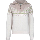 Cavallo Pullover Cavalleara with Zipper Vanilla