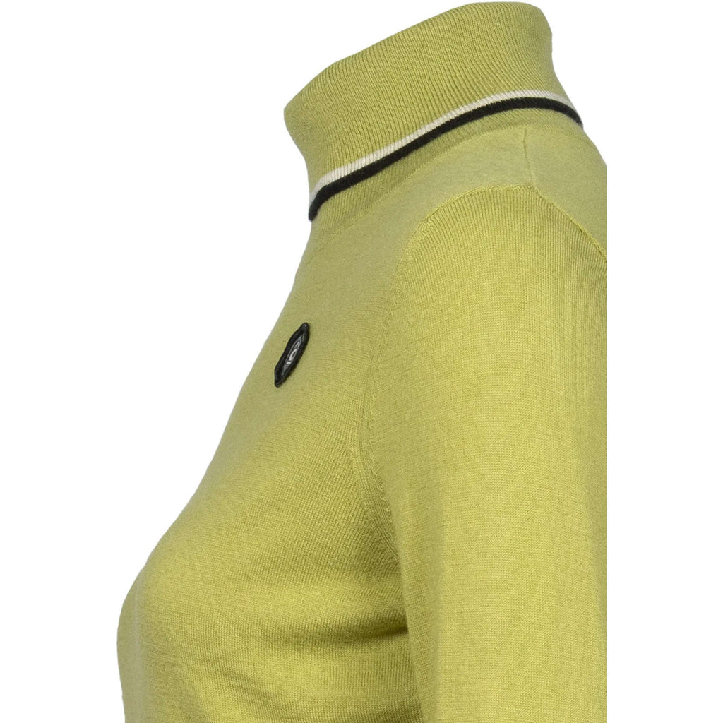 Cavallo Turtleneck Sweater Cavallysah Golden Green