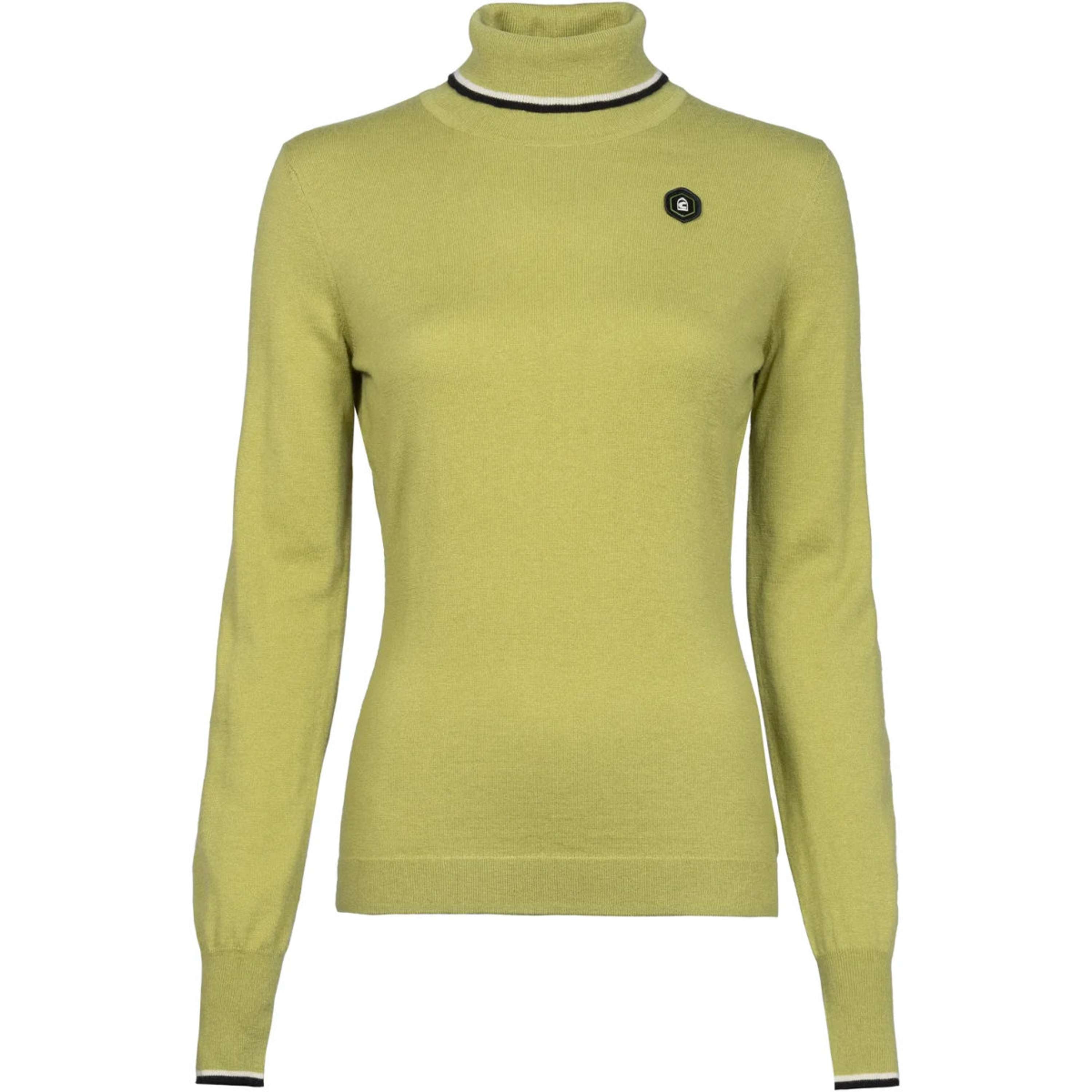 Cavallo Turtleneck Sweater Cavallysah Golden Green