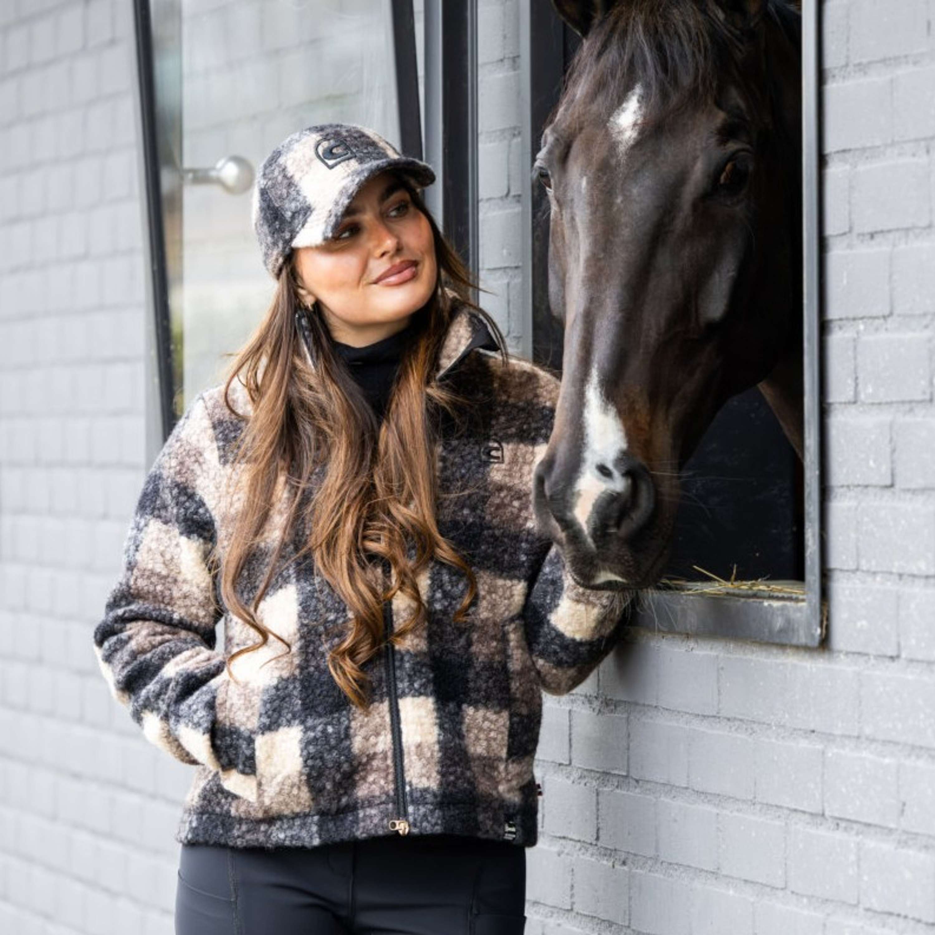 Cavallo Jacket Cavallumea Teddy Check