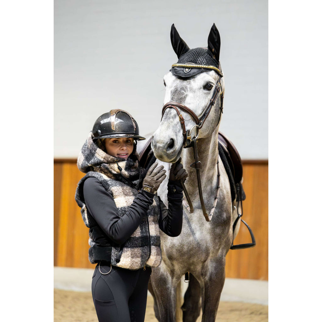 Cavallo Ear Bonnet Cavalliza Black