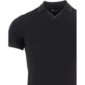 Cavallo Poloshirt Caval Pique Men Black