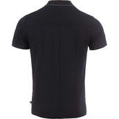 Cavallo Poloshirt Caval Pique Men Black