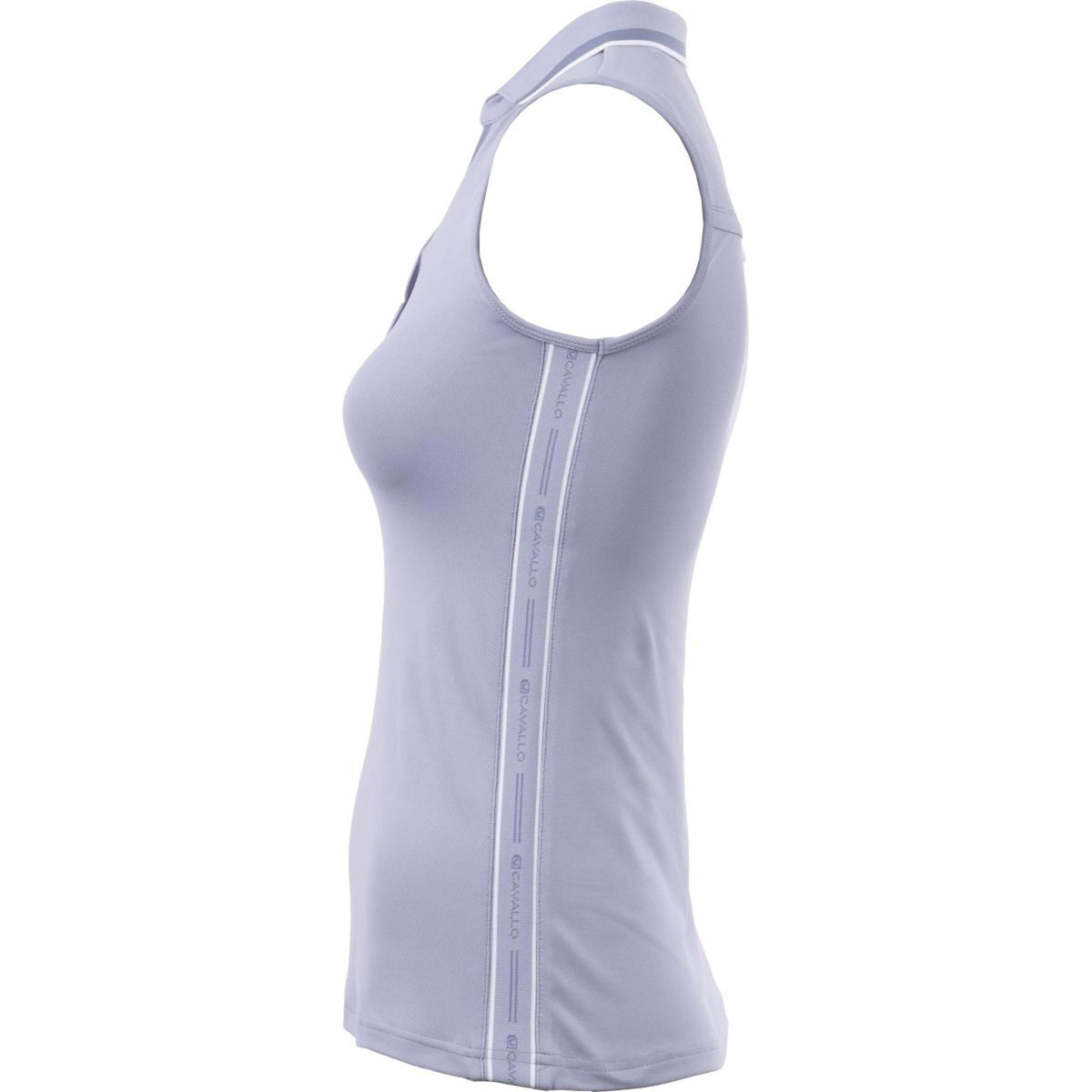 Cavallo Shirt Fleur Sporty Polo Top Women Blue Violet