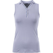 Cavallo Shirt Fleur Sporty Polo Top Women Blue Violet