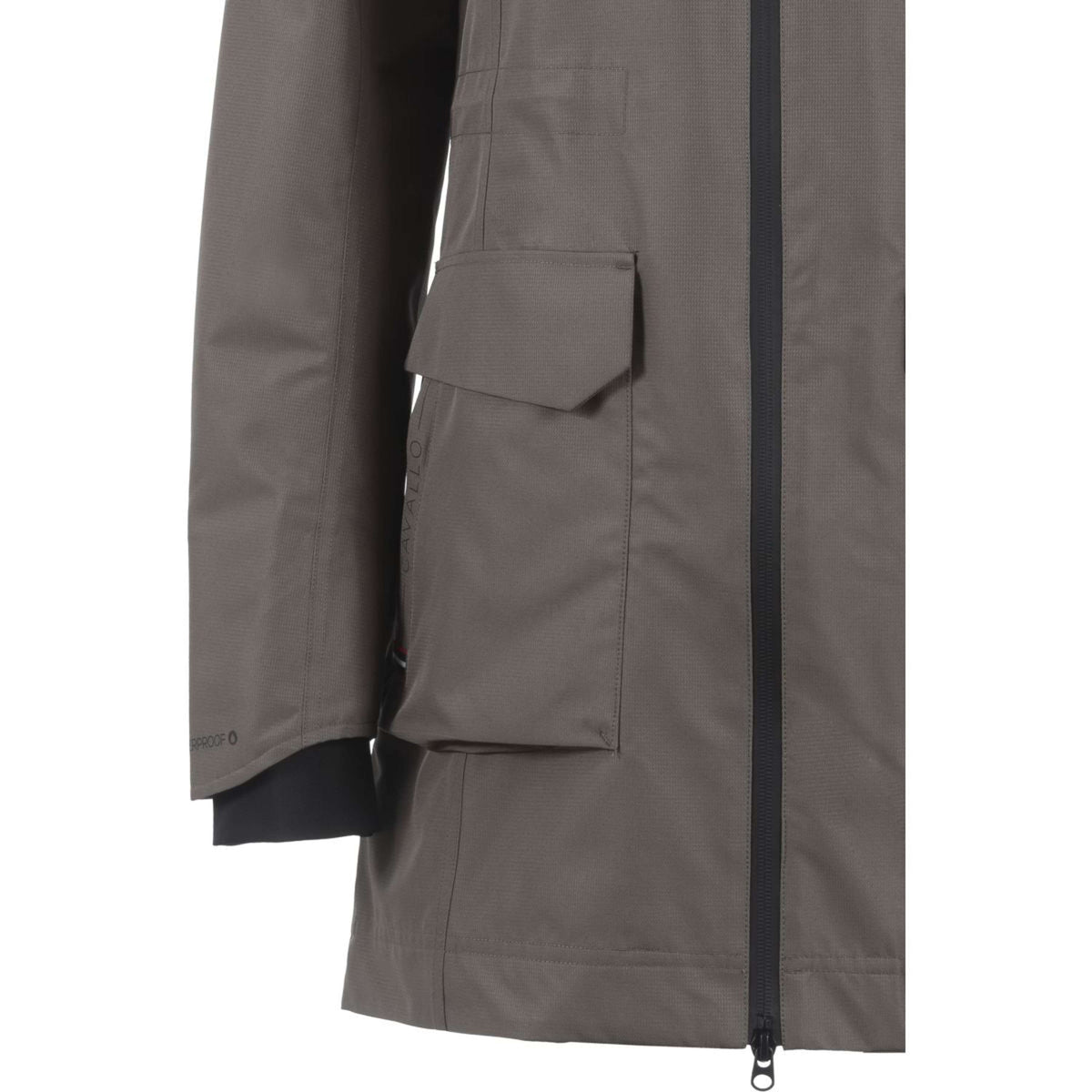 Cavallo Long Parka Caval Sepia Olive