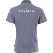 Cavallo Poloshirt Caval Cotton Blue Shadow