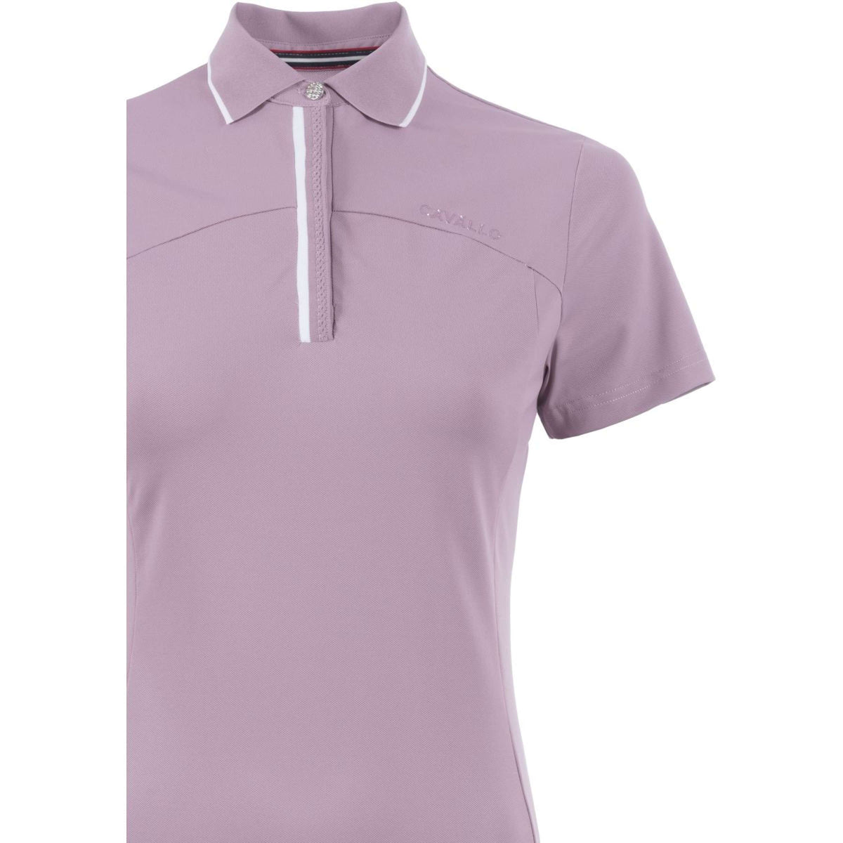 Cavallo Poloshirt Caval Pique Dusty Rose