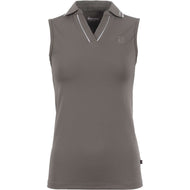 Cavallo Poloshirt Caval Sleeveless Sepia Olive