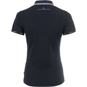 Cavallo Poloshirt Caval Pique V-Neck Darkblue