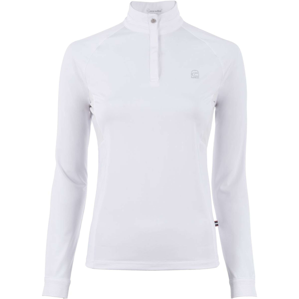 Cavallo Shirt Caval UV Halfzip White