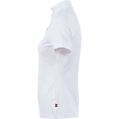 Cavallo Competition Shirt Caval Halfzip White