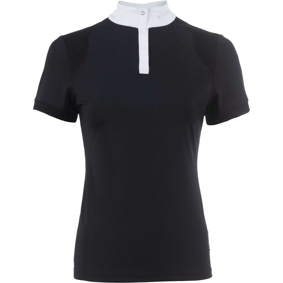 Cavallo Competition Shirt Caval Halfzip Black