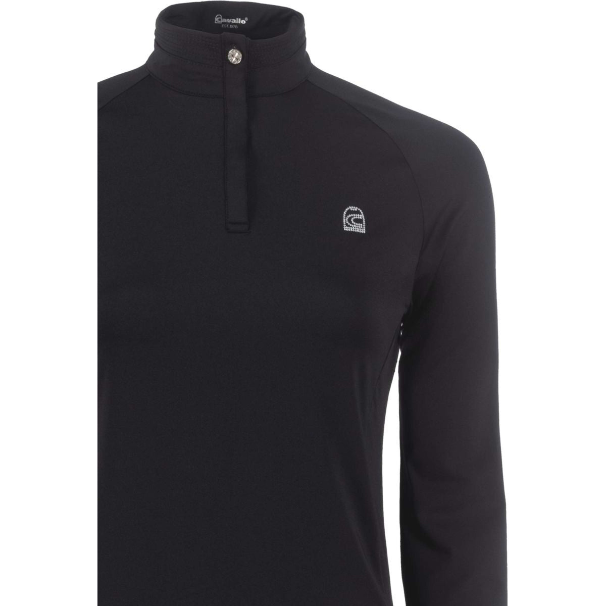 Cavallo Shirt Caval UV Halfzip Black