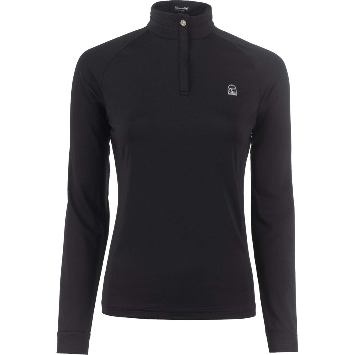 Cavallo Shirt Caval UV Halfzip Black