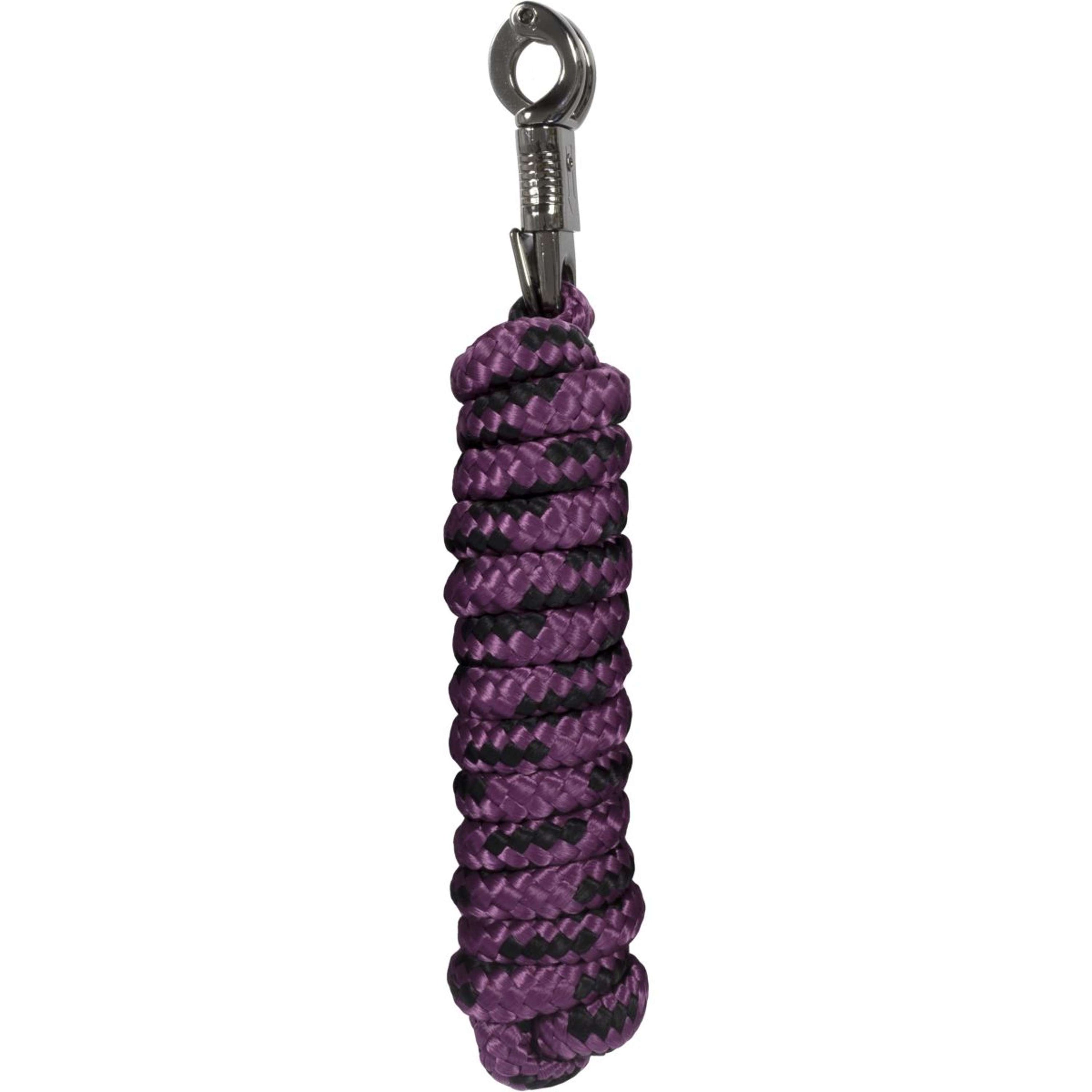 Cavallo Lead Rope CavalJean with a Panic Snap Dusty Violet