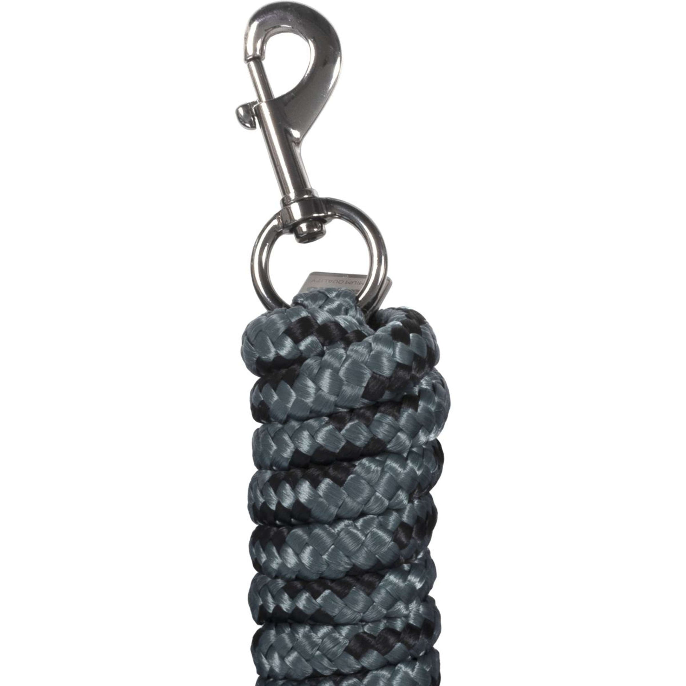 Cavallo Lead Rope CavalJean with Carabiner Silver Pine