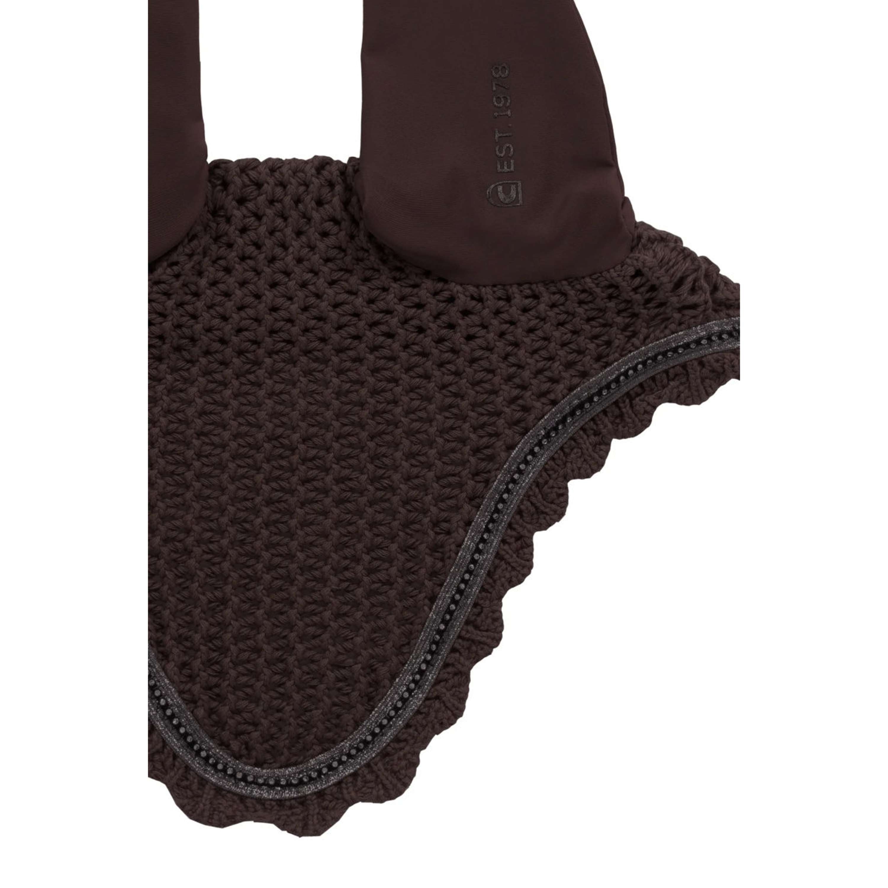Cavallo Ear Bonnet CavalJetty Café Noir