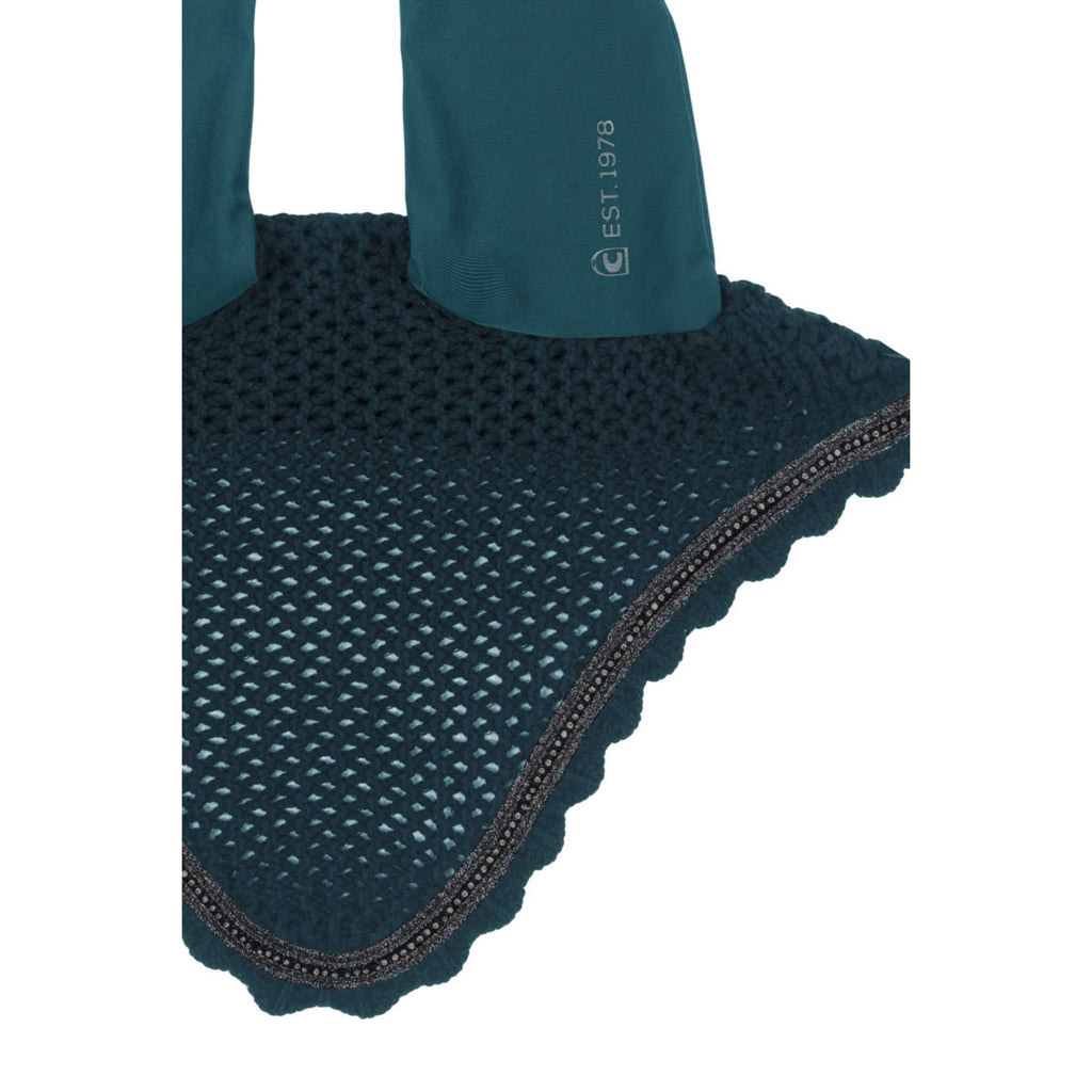 Cavallo Ear Bonnet CavalJetty Dark Peacock