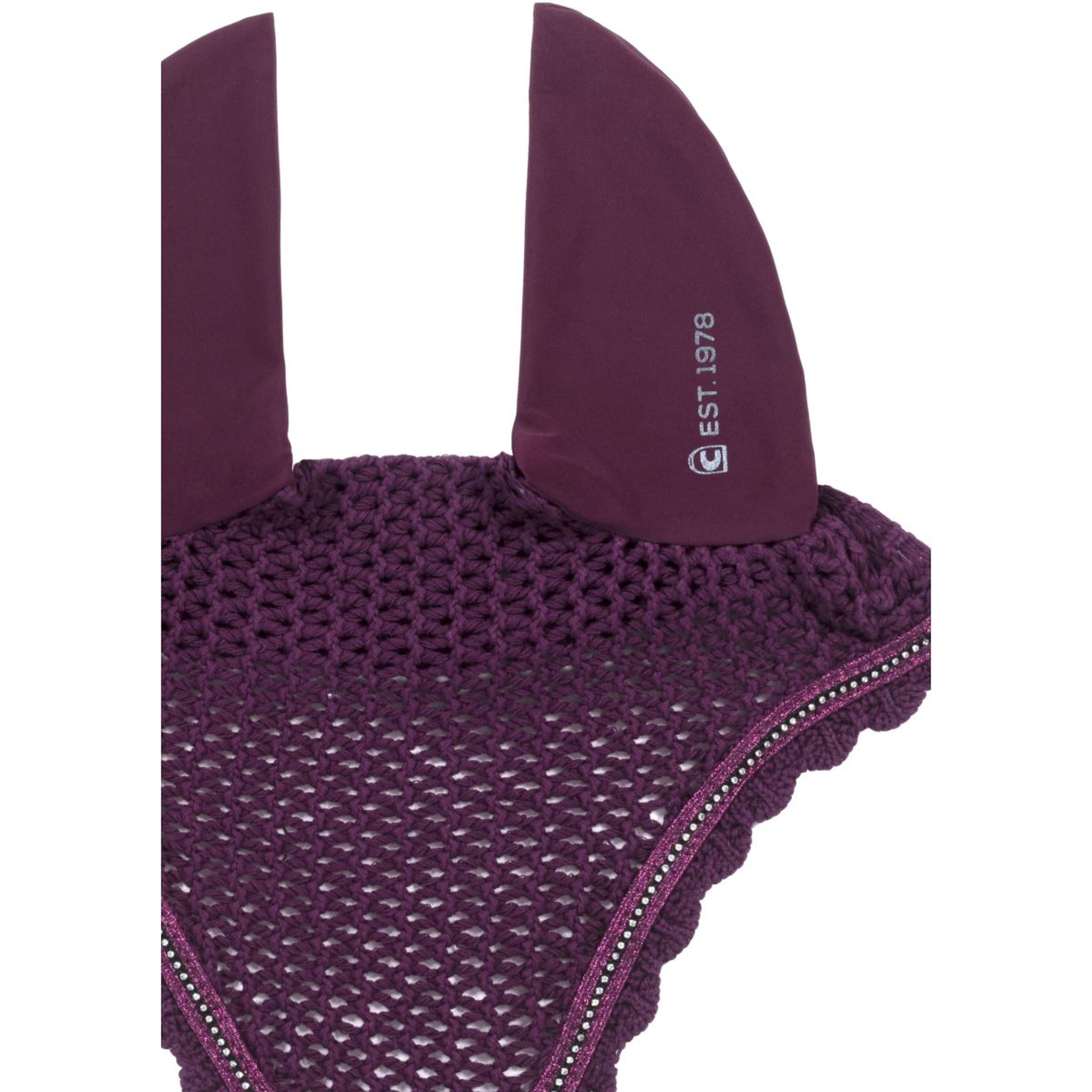 Cavallo Ear Bonnet CavalJetty Dusty Violet