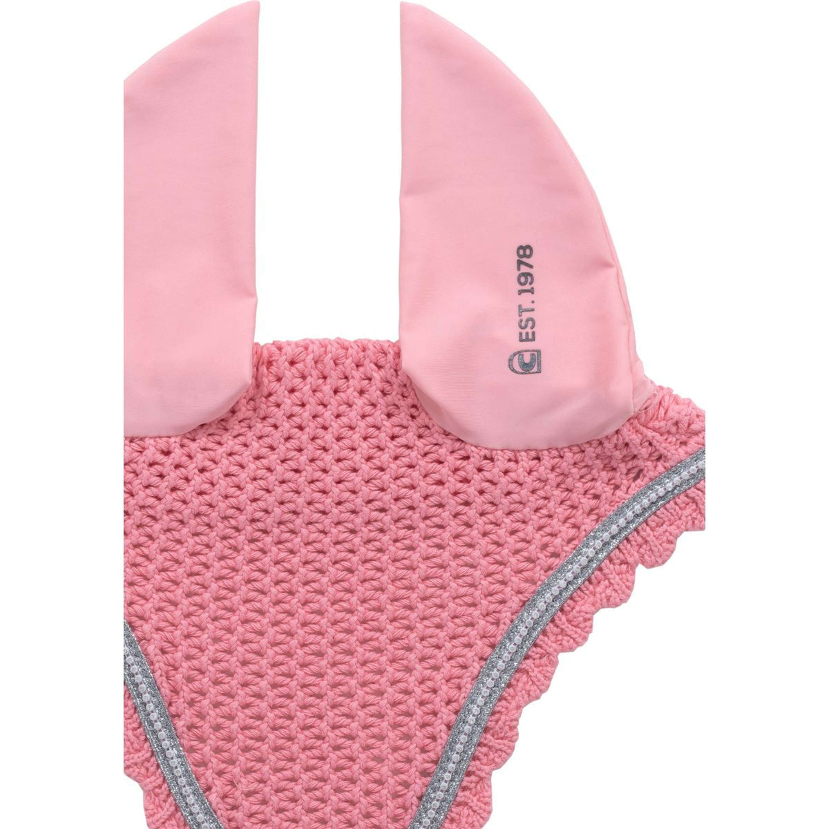 Cavallo Ear Bonnet CavalJetty Powder Pink