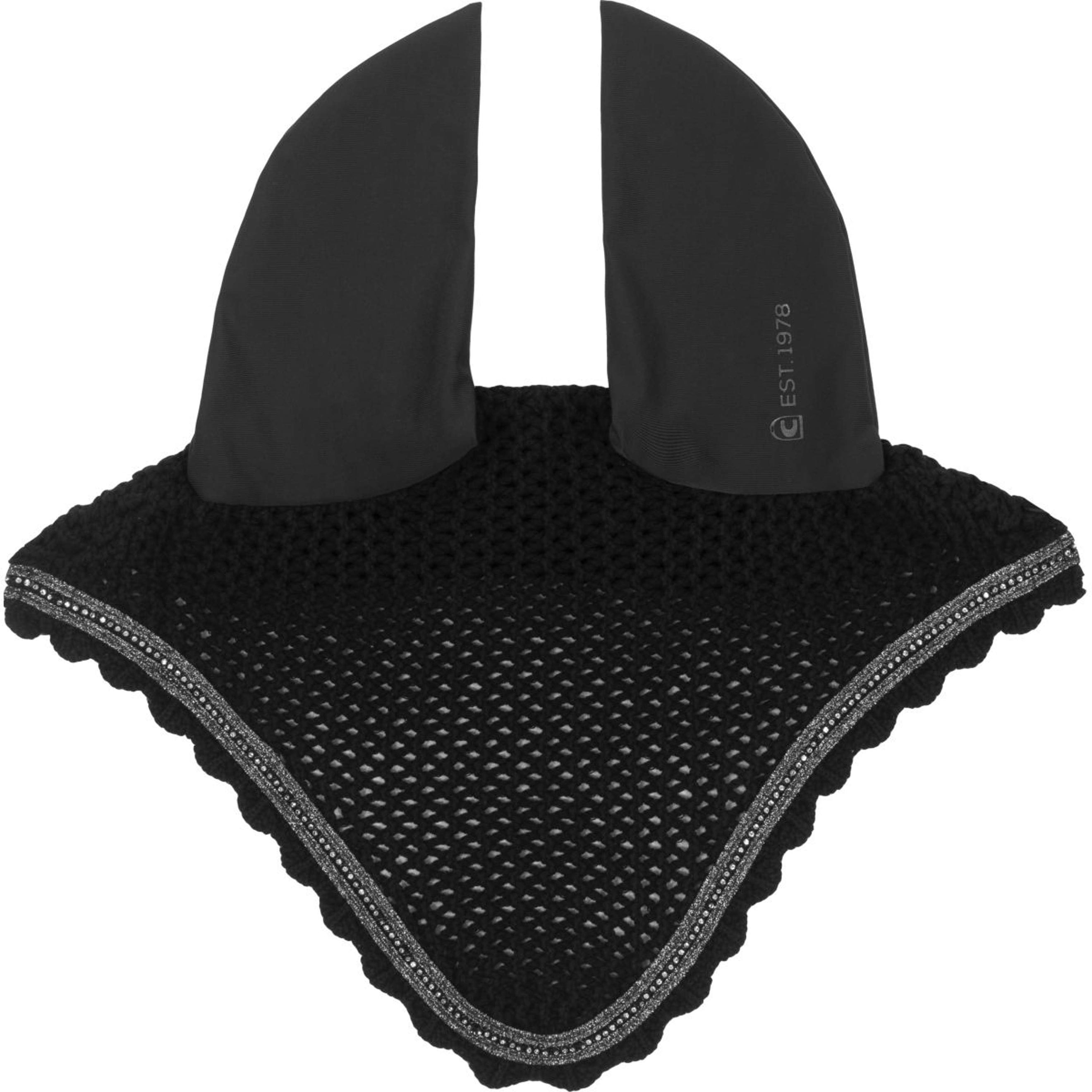 Cavallo Ear Bonnet Jetty Black