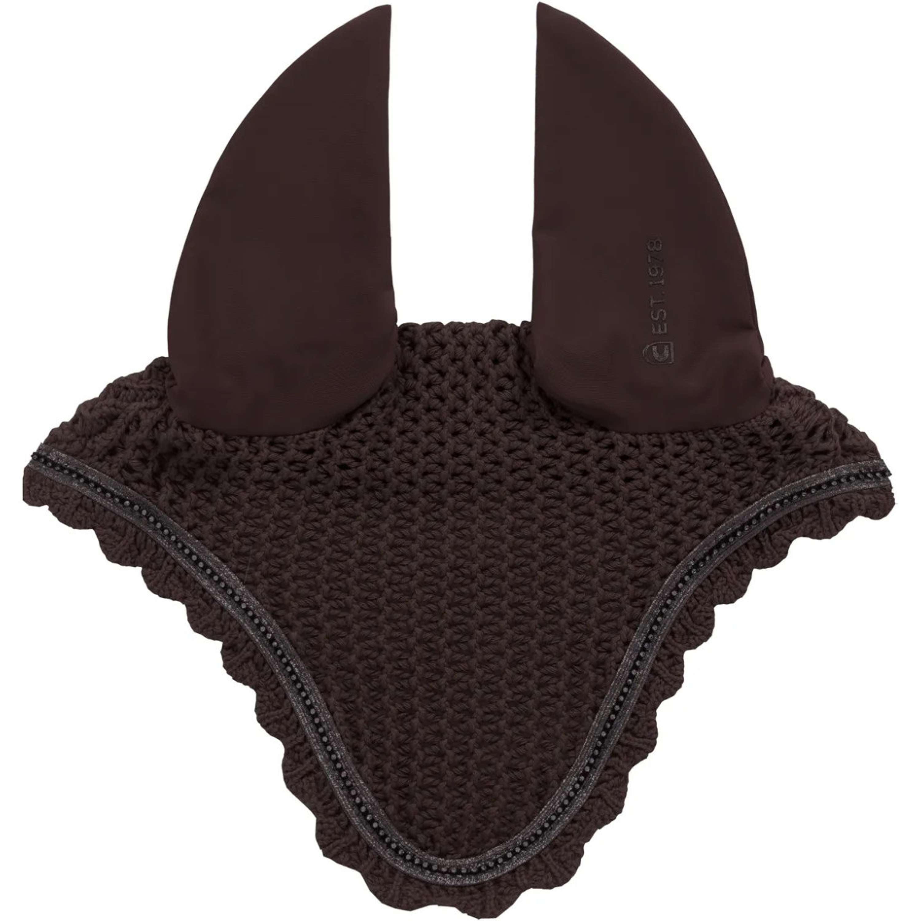 Cavallo Ear Bonnet CavalJetty Café Noir
