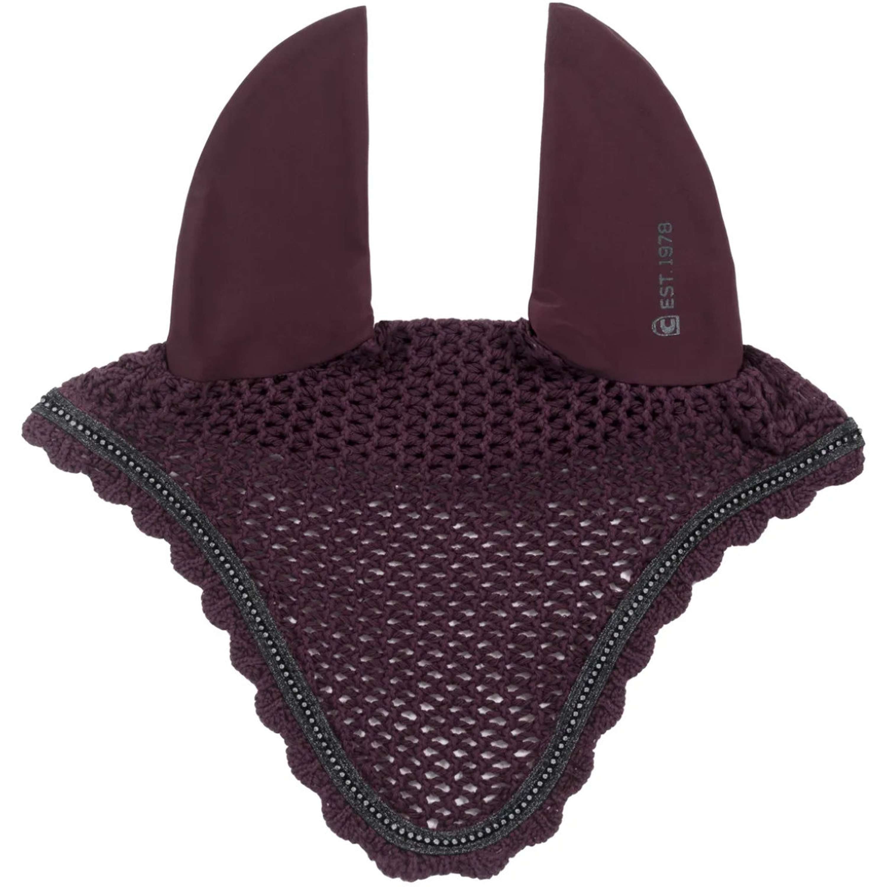 Cavallo Ear Bonnet CavalJetty Dusty Plum