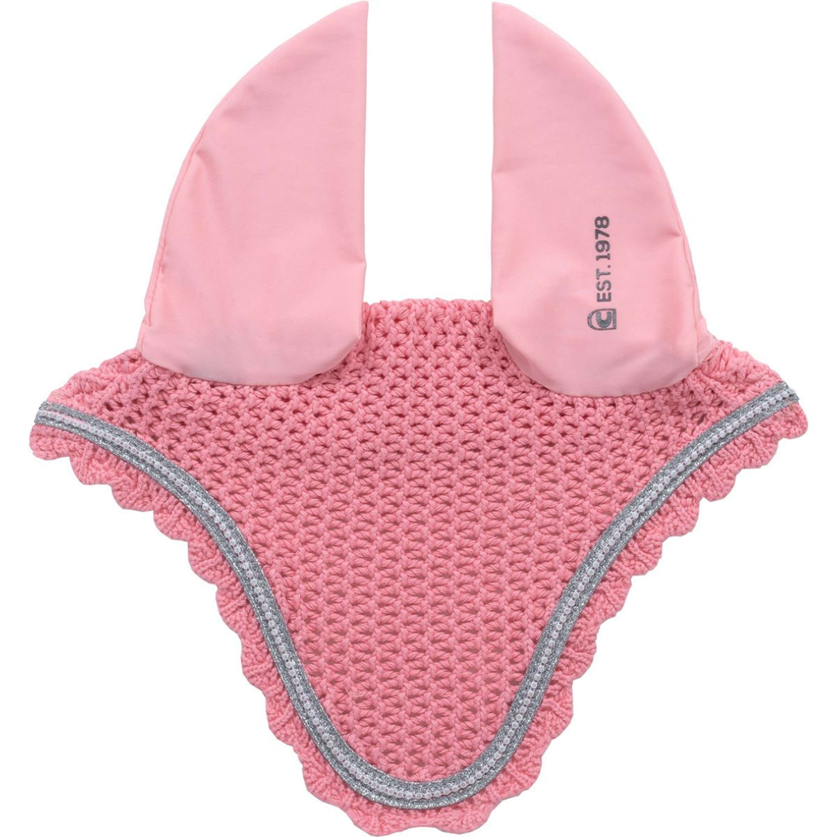 Cavallo Ear Bonnet CavalJetty Powder Pink