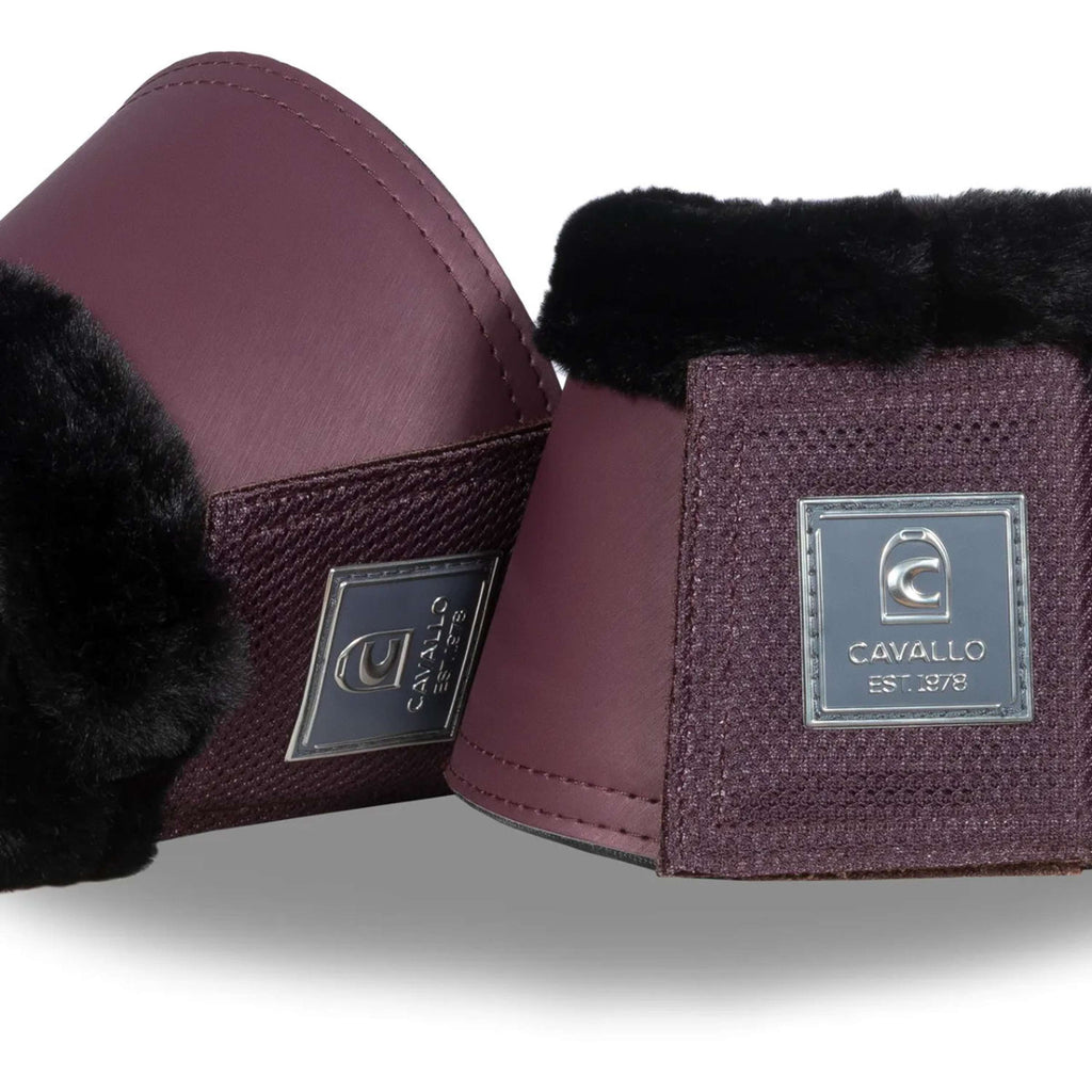 Cavallo Bell Boots CavalJodi Dusty Plum