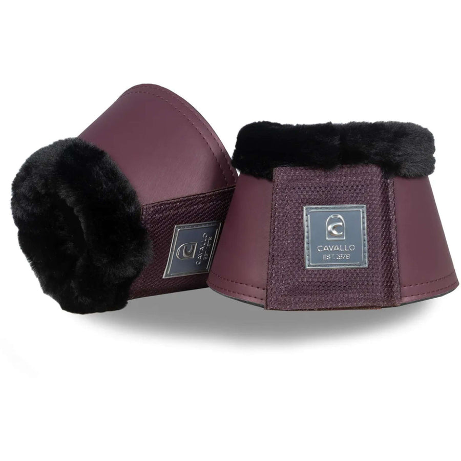 Cavallo Bell Boots CavalJodi Dusty Plum