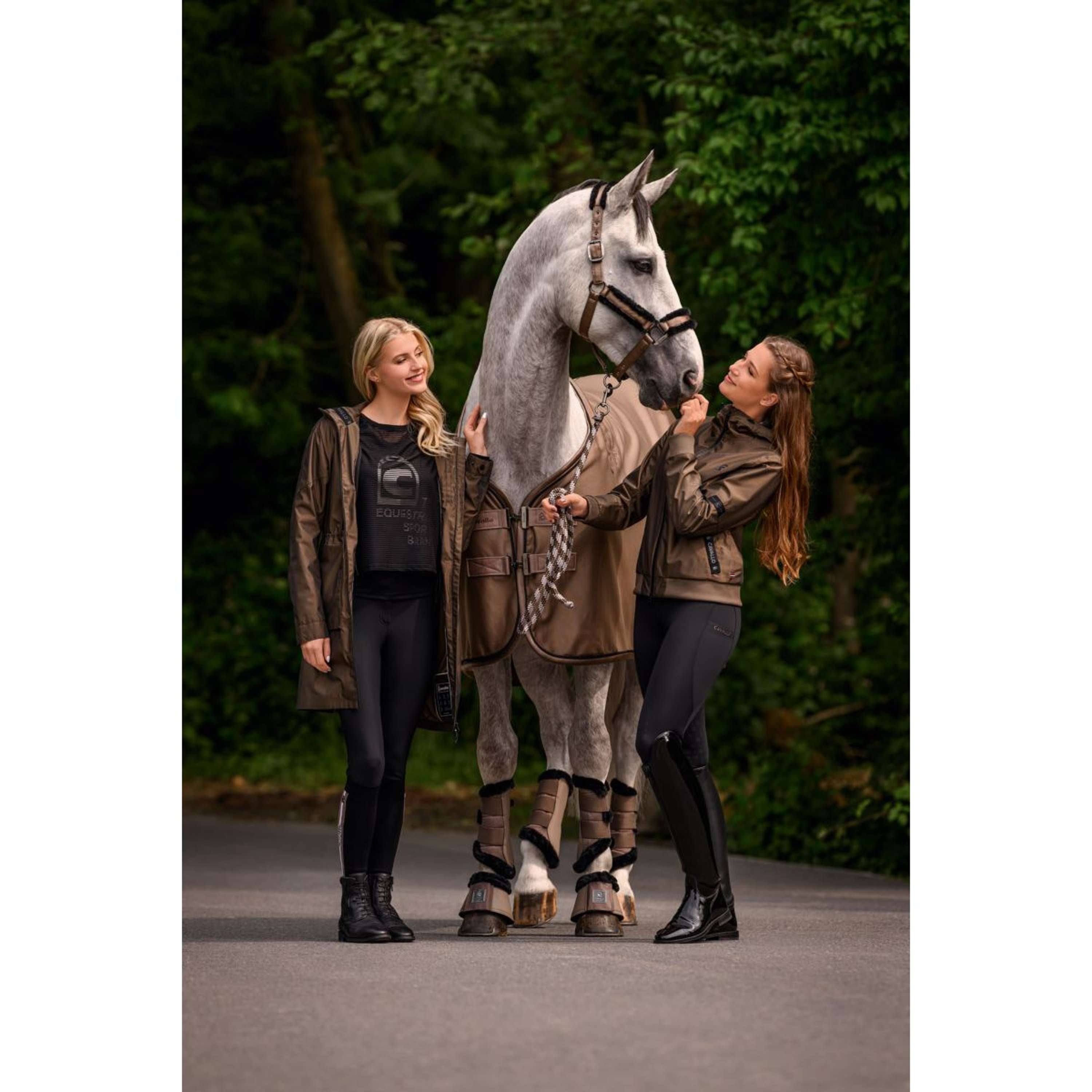 Cavallo Fleece Rug CavalQuick Dry Cooler Mocha Latte