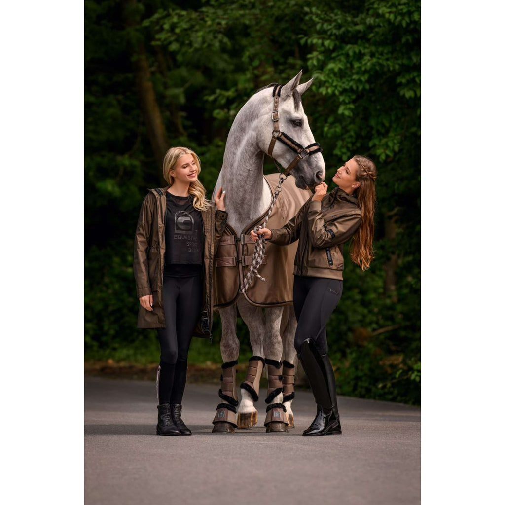 Cavallo Fleece Rug CavalQuick Dry Cooler Mocha Latte