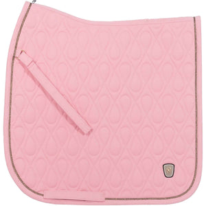 Cavallo Saddlepad CavalPolly Dressage Powder Pink Cavallo Saddlepad CavalPolly Dressage Powder Pink