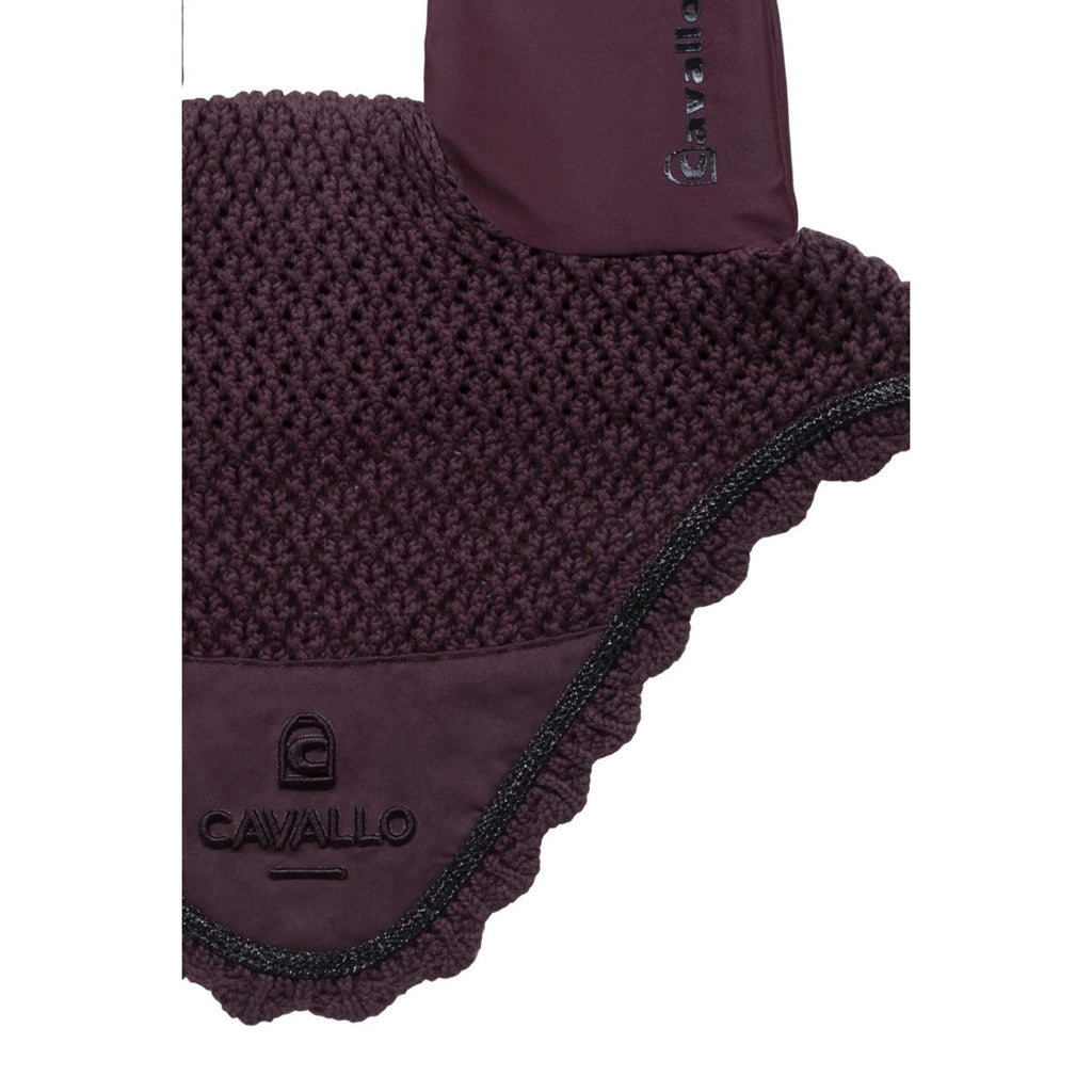 Cavallo Ear Bonnet CavalPerla Dusty Plum