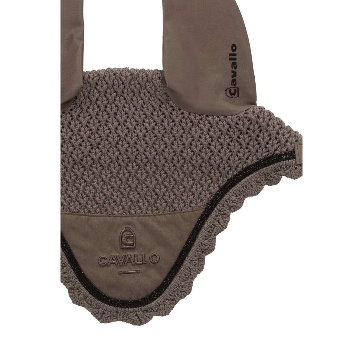 Cavallo Ear Bonnet CavalPerla Mocha Latte