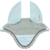 Cavallo Ear Bonnet CavalPerla Crystal Blue