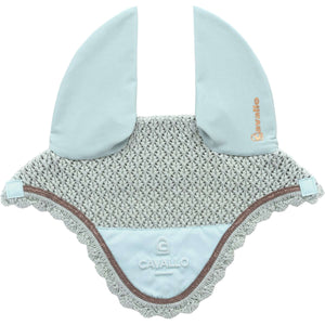 Cavallo Ear Bonnet CavalPerla Crystal Blue