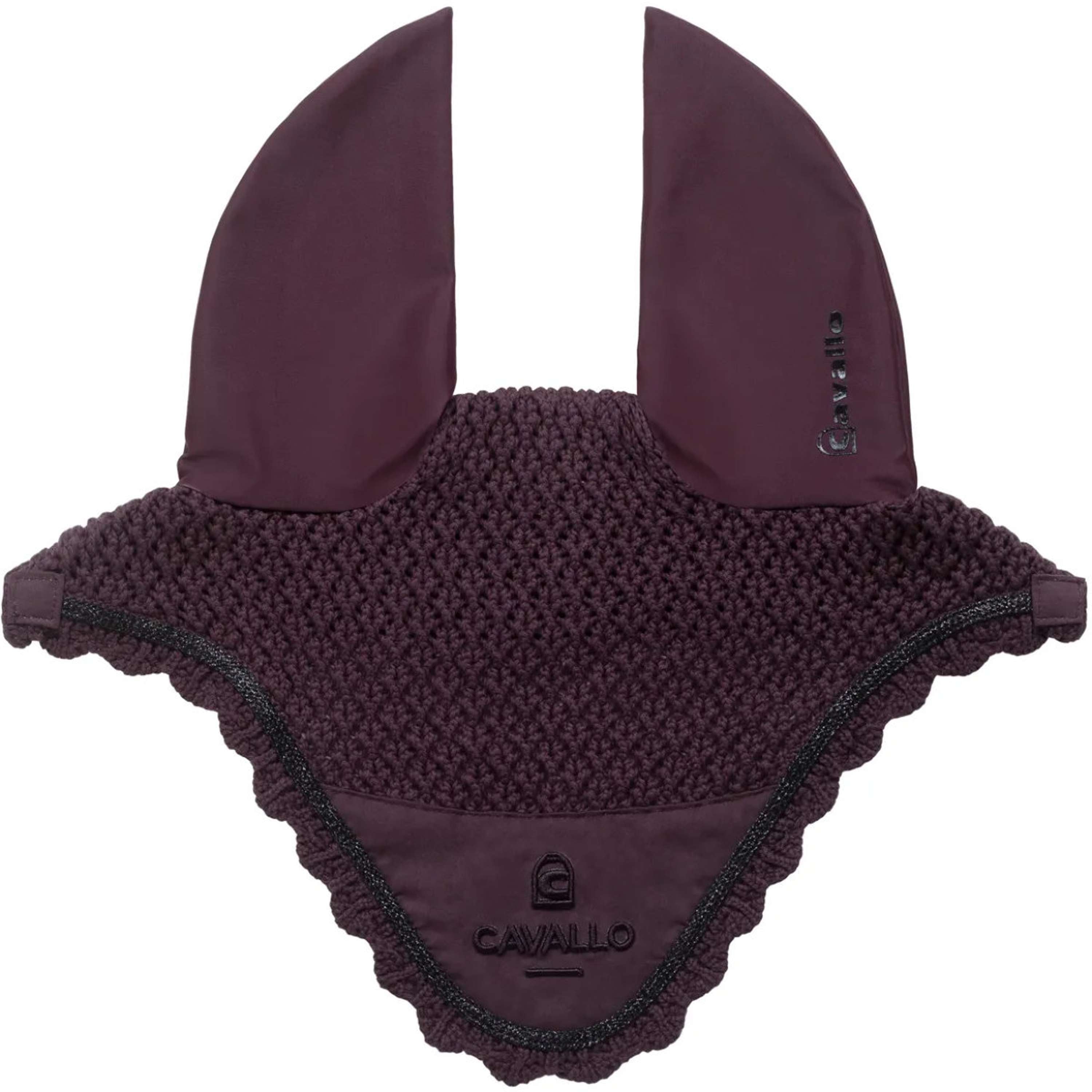 Cavallo Ear Bonnet CavalPerla Dusty Plum